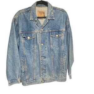 Gap Denim 80s/90s oversized jean jacket size xsmall